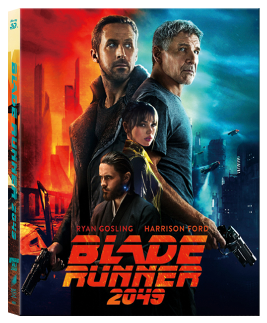 [Blu-ray] 블레이드 러너 2049 3D & 2D 합본(3Disc: 3D+2D+보너스디스크) 렌티큘러 오링케이스 스틸북 한정판