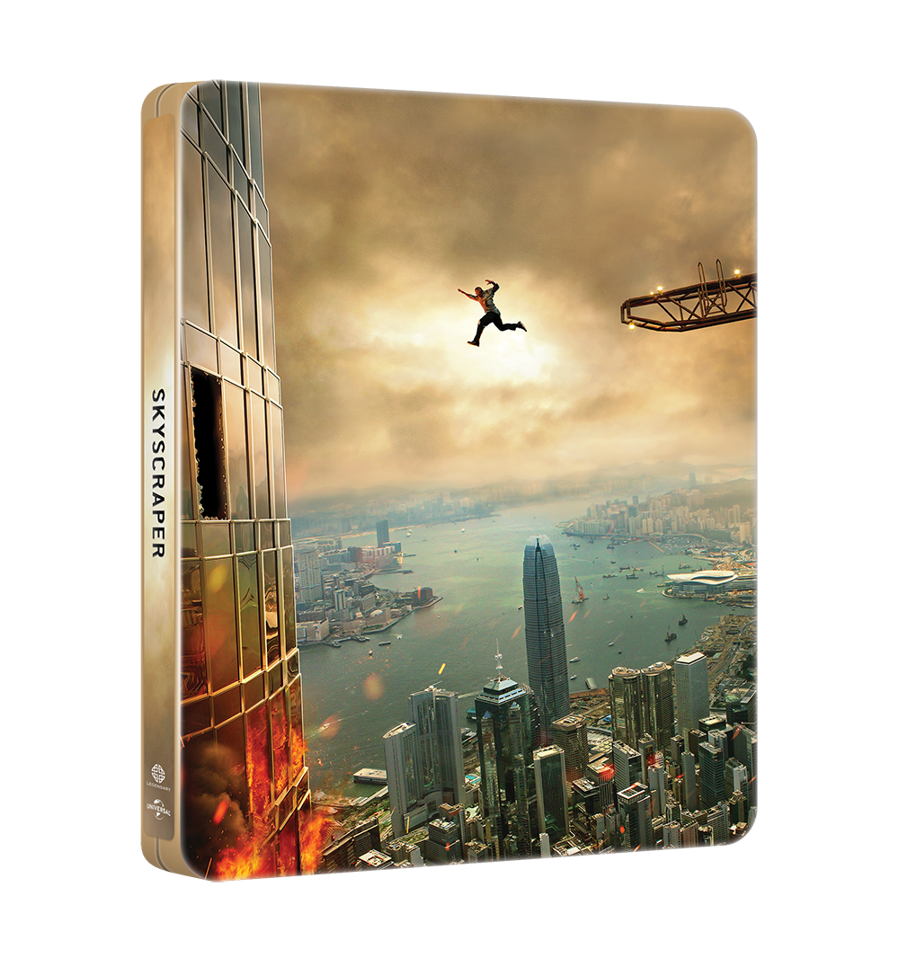 [Blu-ray] 스카이스크래퍼 (2Disc: 2D+3D) 스틸북 한정판