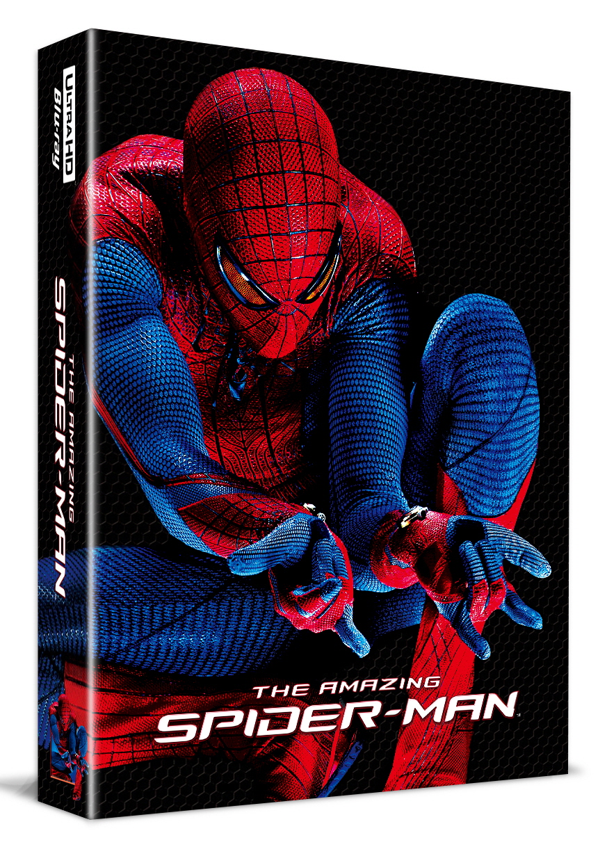 [Blu-ray] 어메이징 스파이더맨 풀슬립(3disc: 4K UHD+BD(2D/3D 겸용)+Bonus Disc)스틸북 한정판(Weetcollcection Exclusive No.6)