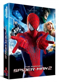 [Blu-ray] 어메이징 스파이더맨 2 렌티클러 풀슬립(3disc: 4K UHD+3D+BD)스틸북 한정판(Weetcollcection Exclusive No.7)