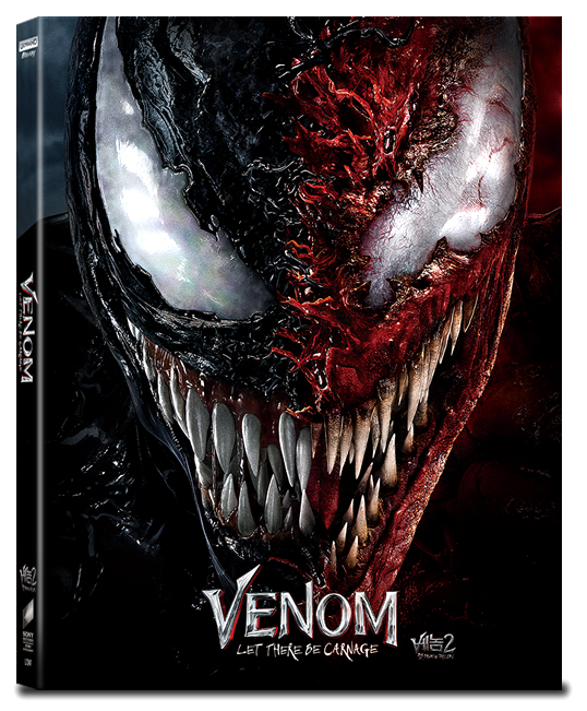 [Blu-ray] 베놈 2: 렛 데어 비 카니지 풀슬립 4K(2Disc: 4K UHD + BD) 스틸북 한정판