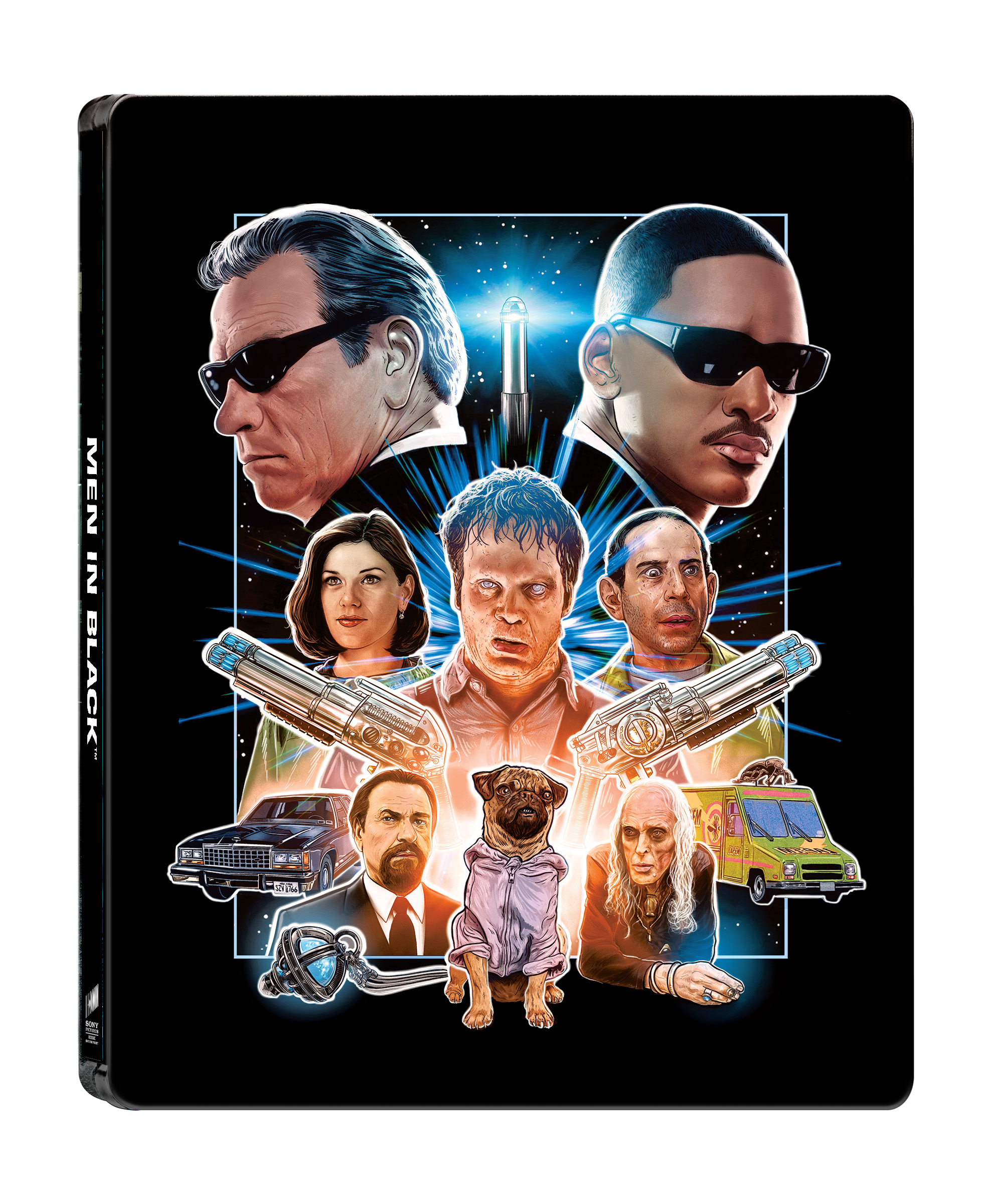 [Blu-ray] 맨 인 블랙 25주년 4K 스틸북(2Disc: 4K UHD+BD) 한정판