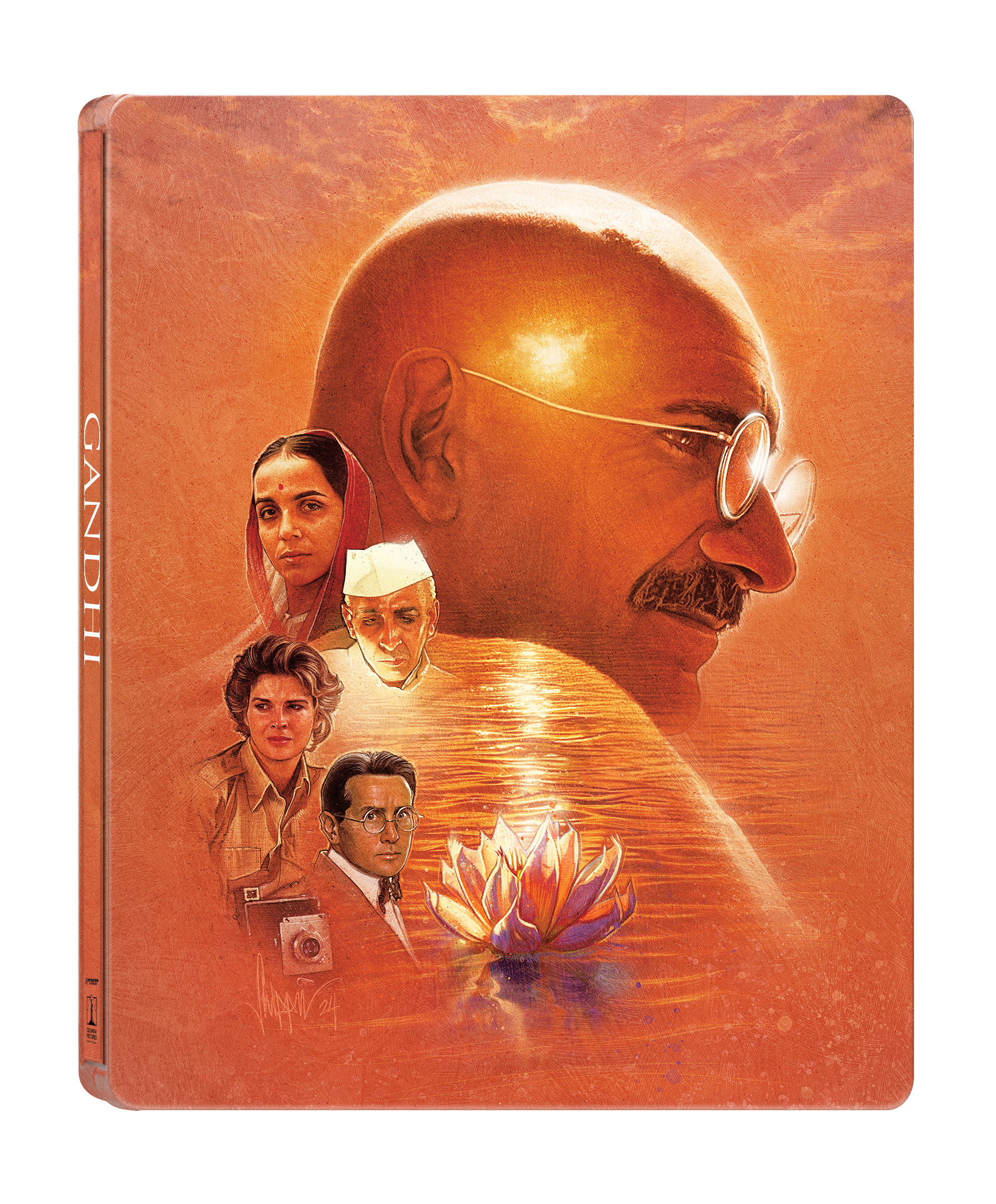 [Blu-ray] 간디 4K(4Disc: 4K UHD+BD) 스틸북 한정판